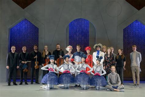 Baleto spektaklio vaikams scena