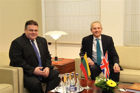 Linas Linkevičius susitikime su užsienio lyderiais