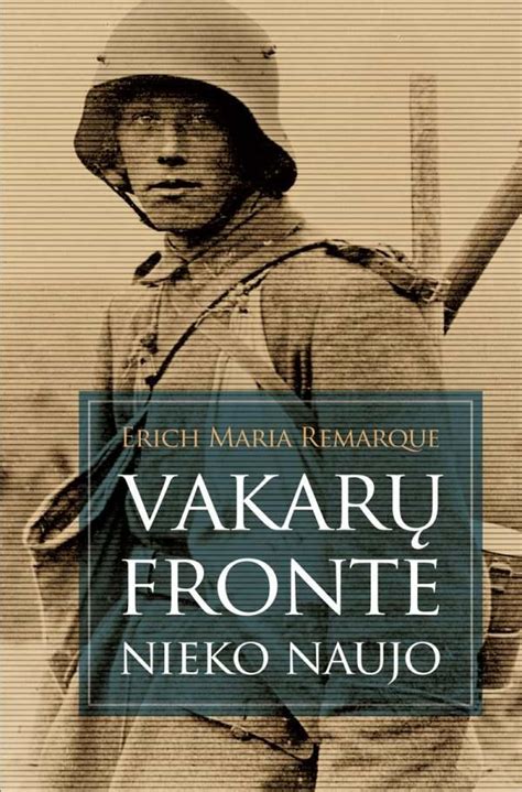 „Vakarų fronte nieko naujo“ knygos viršelis
