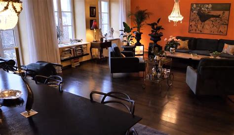 Eva Valentinas savo namuose Vilniuje