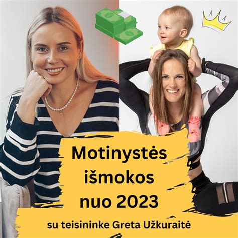 Motinystės išmokos skaičiavimo pavyzdys
