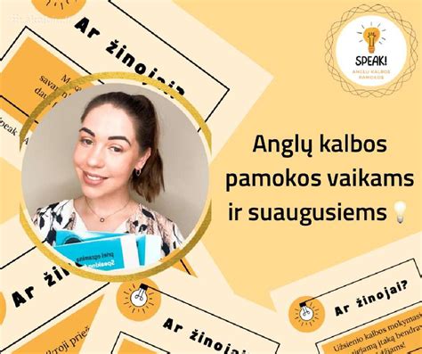 anglų kalbos pamokos vaikams