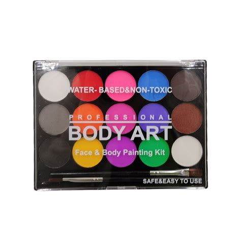 profesionalūs dažai piešimui ant veido