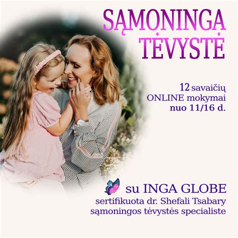 sąmoninga tėvystė