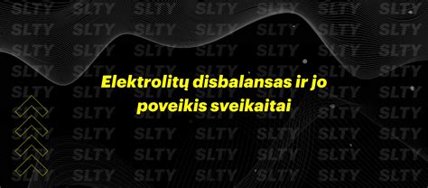 elektrolitų balansą atstatančių produktų ir dietos pavyzdžiai