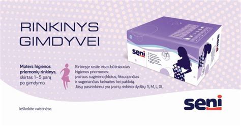 Higienos priemonės gimdyvei
