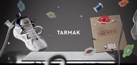 NBA x Tarmak prekės ženklų junginys