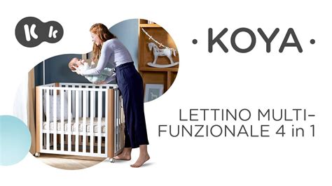 Kinderkraft KOYA 4-in-1 lovytės transformacijos