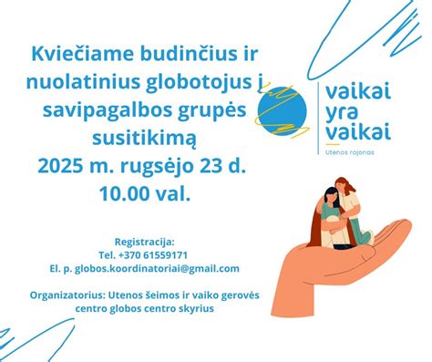Vaikai globos sistemoje
