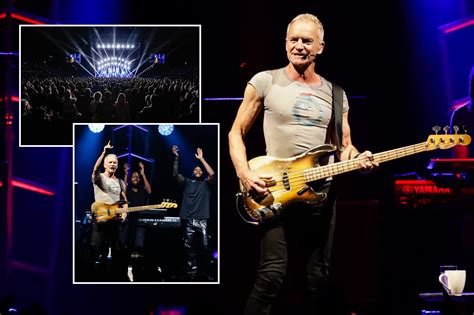 Stingas koncertuoja su gitara