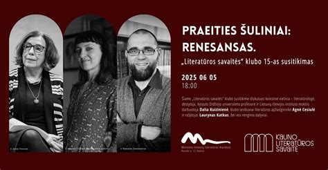 literatūros klubo „Verdenė“ renginys