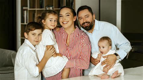 Medeina ir Liudvikas Andriuliai su vaikais