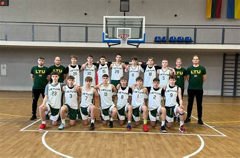Jaunimo krepšinio rinktinės nuotrauka