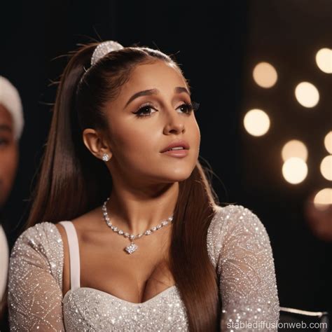 Ariana Grande koncerto metu