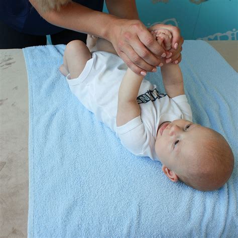 kūdikio veido masažas