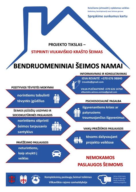 Bendruomeniniai šeimos namai Vilkaviškio rajone