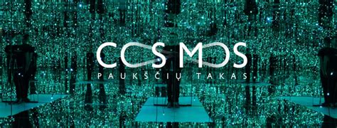 „Cosmos“ paukščių tako veidrodžių kambarys su šviesomis