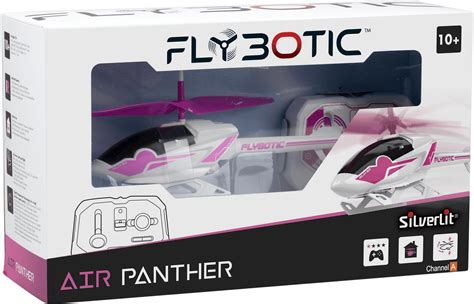 „Flybotic Air Panther“ sraigtasparnis skrydžio metu