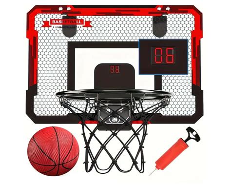 pakabinama krepšinio lenta ant durų