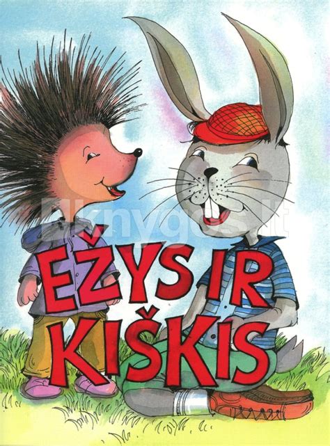 ežys ir kiškis miške