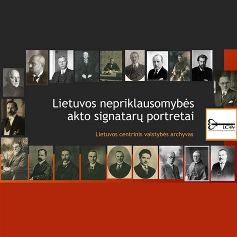 Lietuvos Nepriklausomybės Akto signatarų portretai