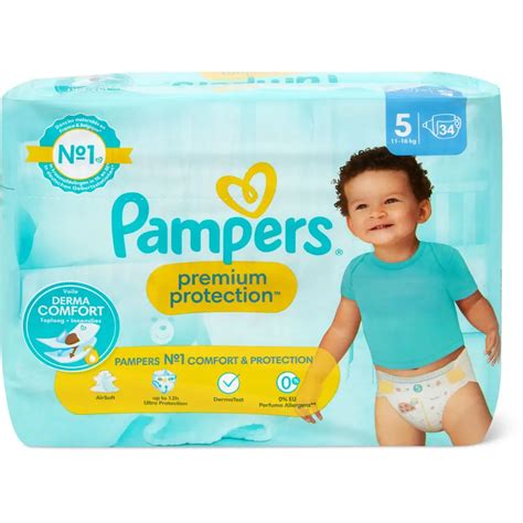 kūdikių sauskelnės Pampers Premium Protection