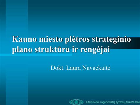 Kauno miesto sporto infrastruktūros plėtros planas