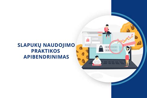 Interneto slapukų veikimo principo iliustracija