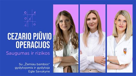 Cezario pjūvio operacijos eiga