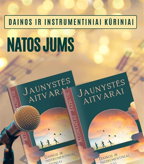 Dainų natos ir muzikos knygos vaikams