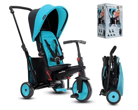 vaikiškas triratukas Smart Trike su įvairiomis funkcijomis