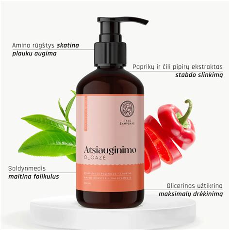 Ingredientai plaukų kaukėms