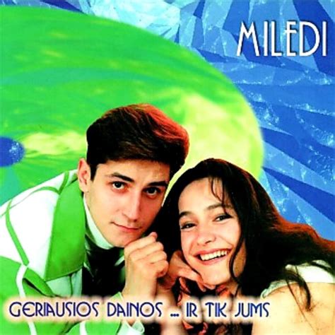 Grupės „Miledi“ nariai Antonijus ir Živilė Žilinskai jaunystės metais