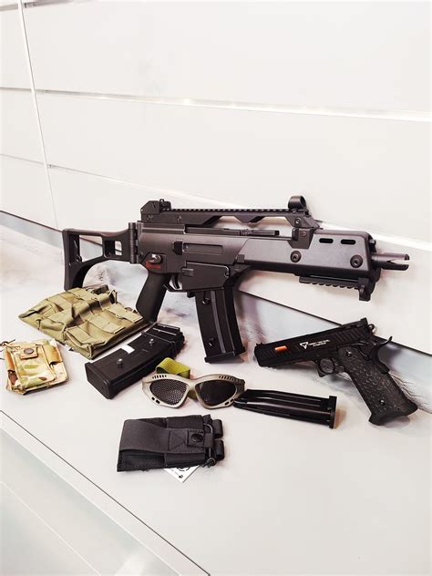 Airsoft ginklų kopijos ir šoviniai