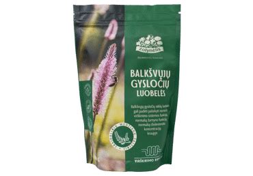 Balkšvojo gysločio sėklų luobelės