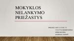 Mokyklos nelankymo priežastys ir pasekmės