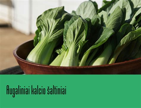 Augaliniai kalcio šaltiniai