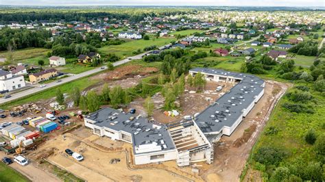 Modernaus darželio statybvietė Romainiuose