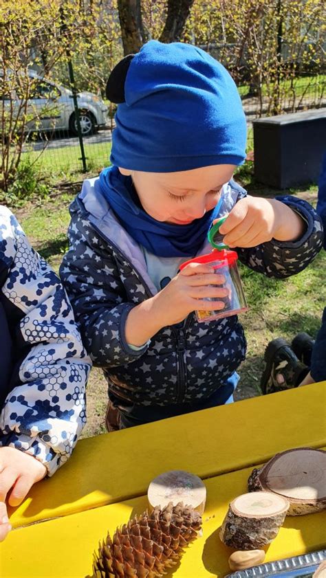 vaikas tyrinėja gamtą kaip edukacinę erdvę
