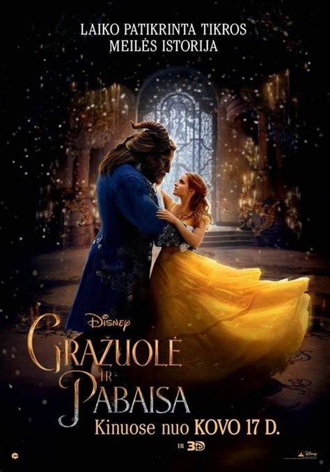 Pasakos „Gražuolė ir Pabaisa“ iliustracija