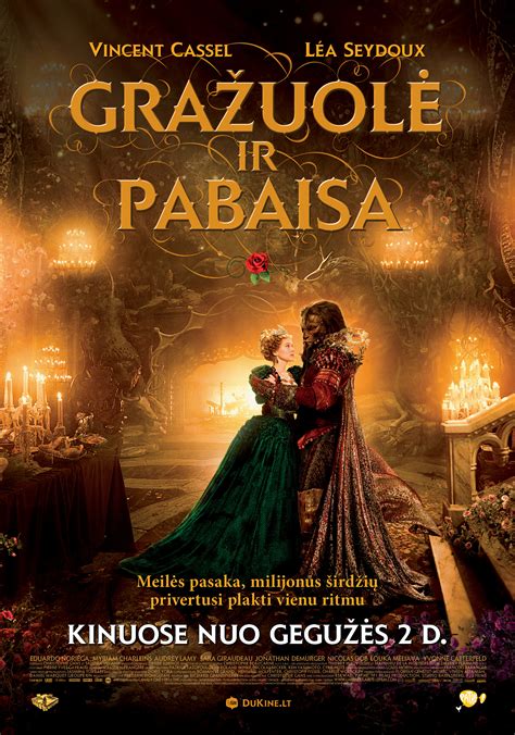Scena iš 2014 m. filmo „Gražuolė ir Pabaisa“
