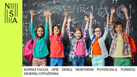 Didelį mokymosi potencialą turinčių vaikų atpažinimas