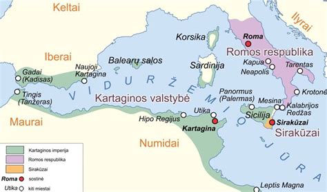 Galų karo žemėlapis ir Romos plėtra