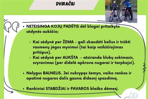 vaiko saugos priemonės važiuojant dviračiu
