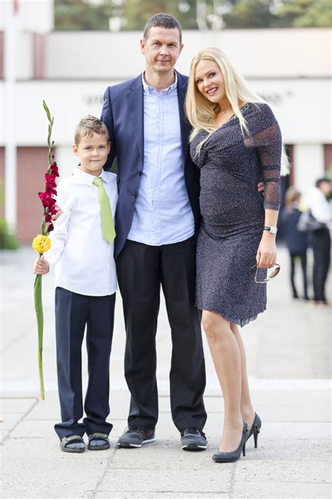 Jurgita Štreimikytė-Virbickienė su vyru Dainiumi ir sūnumi Tomu