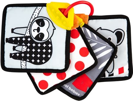 CANPOL BABIES SENSORY TOYS pirmoji knygelė su kontrastingomis spalvomis