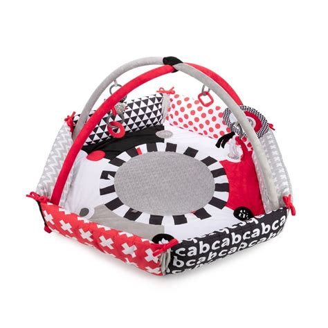 CANPOL BABIES SENSORY TOYS žaidimų kilimėlis su lavinamaisiais elementais