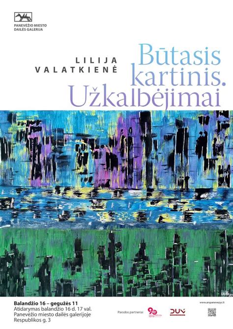 Vienos iš Lilijos Valatkienės parodų fragmentas