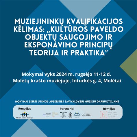 Specialisto kvalifikacijos kėlimas ir mokymai