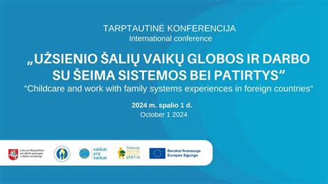 Vaikų globos sistemos reforma ir deinstitucionalizacijos etapai